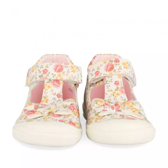 Baskets BLANC FREEMOUSS GIRL