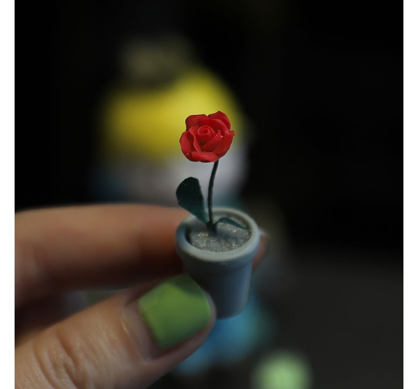 Ffeluro - Rozenminiatuurspeelgoed (verschillende ontwerpen)