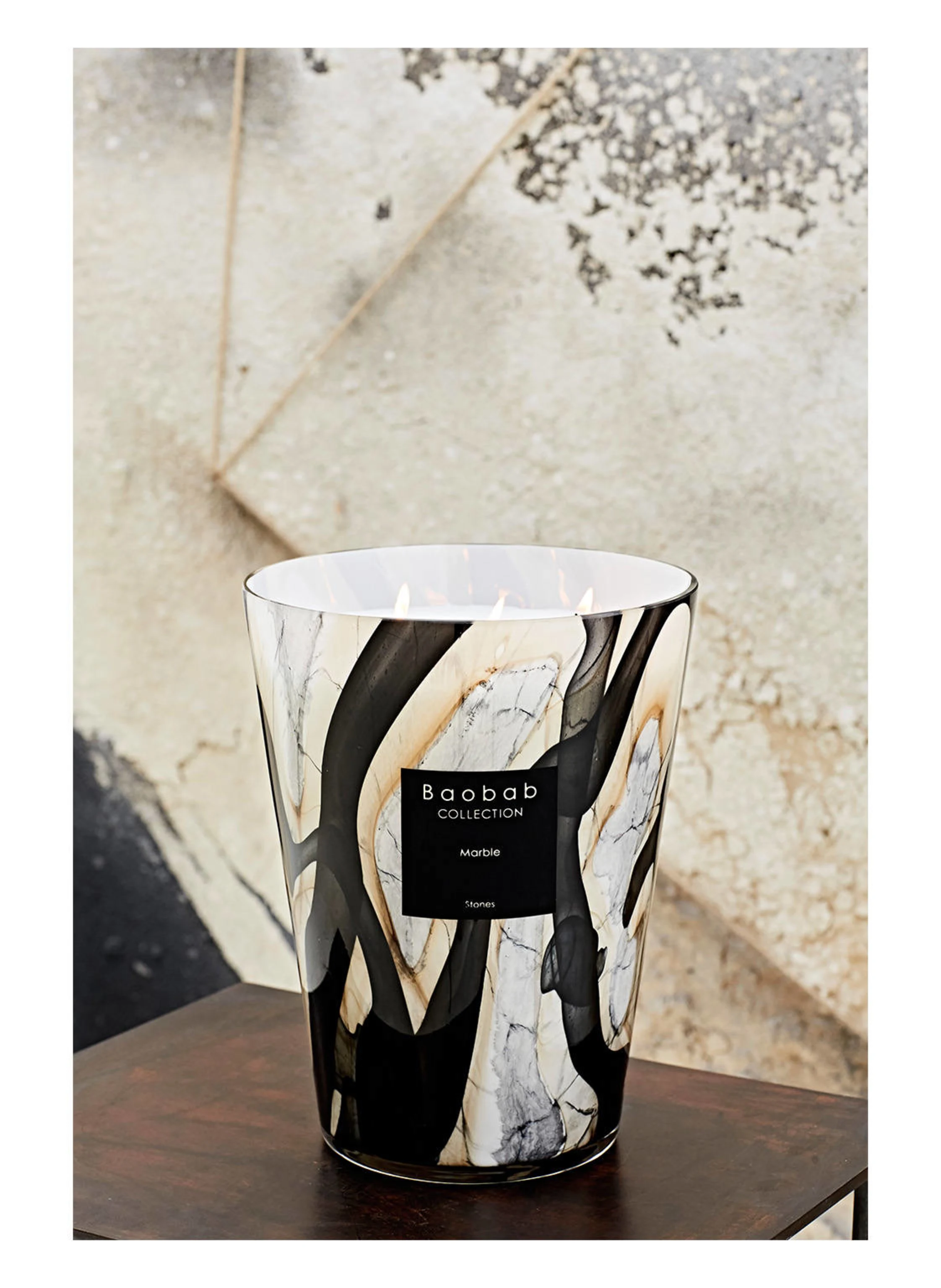 Baobab COLLECTION Duftkerze STONES MARBLE