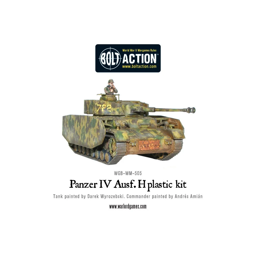 Bolt Action - German Panzer IV Ausf. F1/G/H Medium Tank