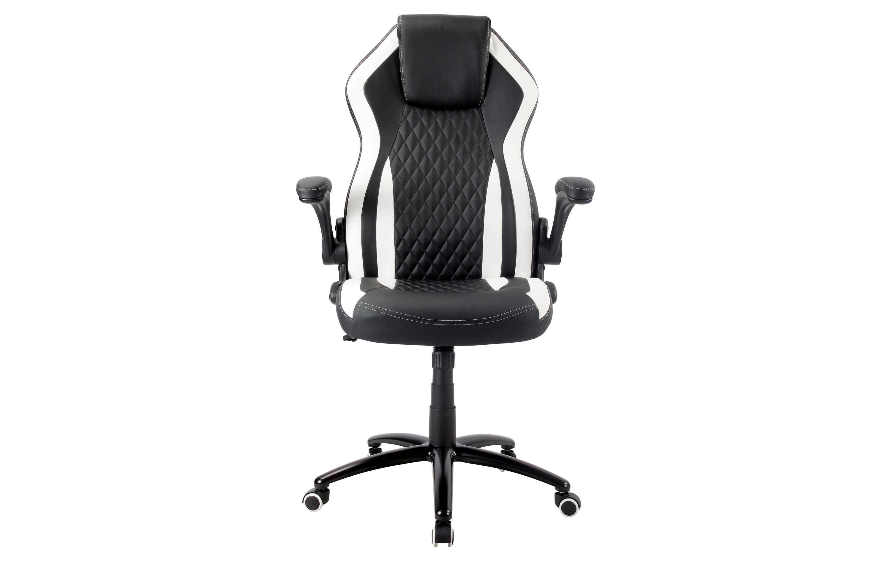 Gaming-Stuhl CL-RC-BW-2 Schwarz/Weiss<br>Racingchair CL-RC-BW Gaming Chair