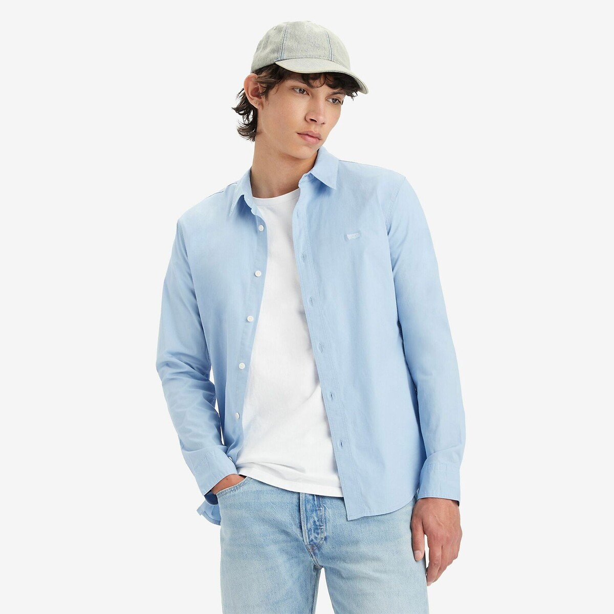 Camisa LEVI'S em popeline, corte slim