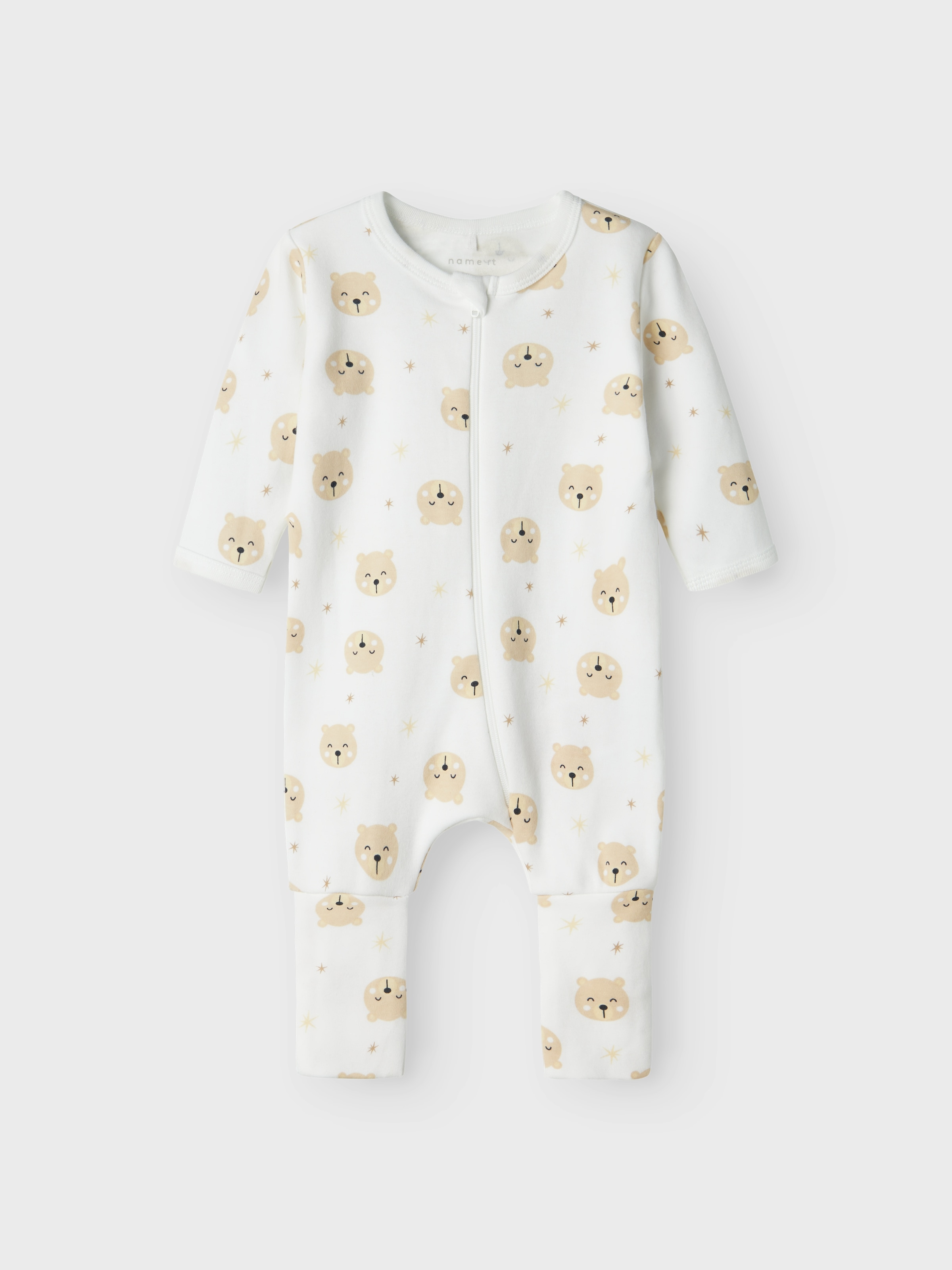 Name It Schlafoverall »NBNNIGHTSUIT für Jungen mit süssem Print im 2er-Pack«, 2 Stk. bedruckt, casual, regular fit, Baumwolle, Rundhals