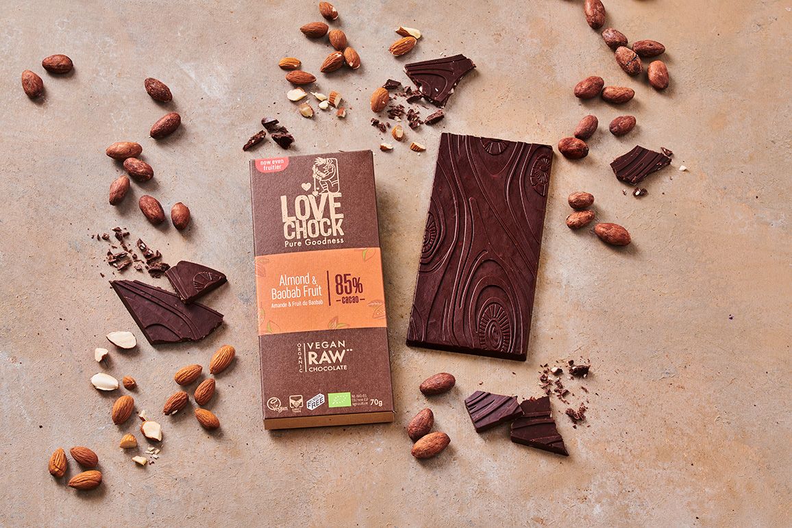 LoveChock Almond/baobab 85%