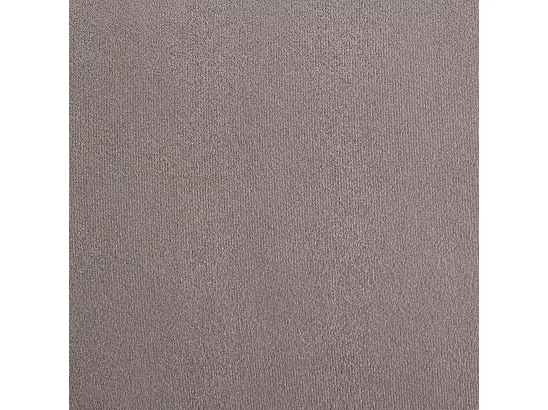 Méridienne en velours taupe côté droite BIARRITZ
