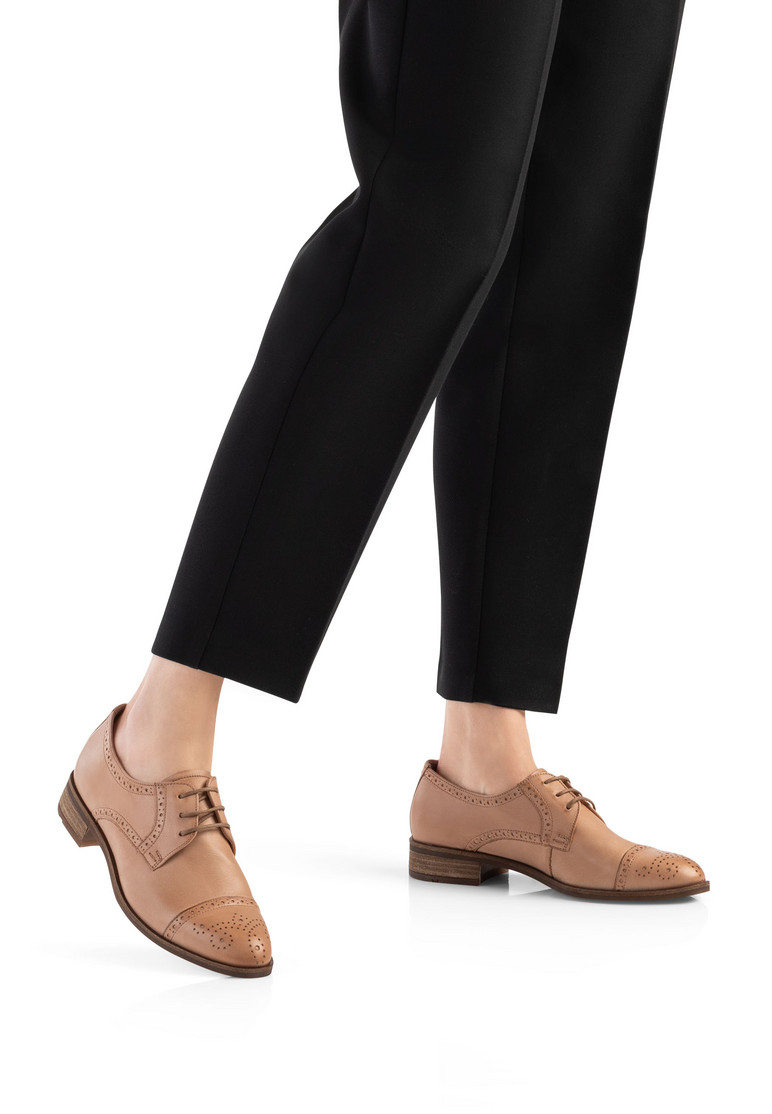 HALBSCHUHE Braun