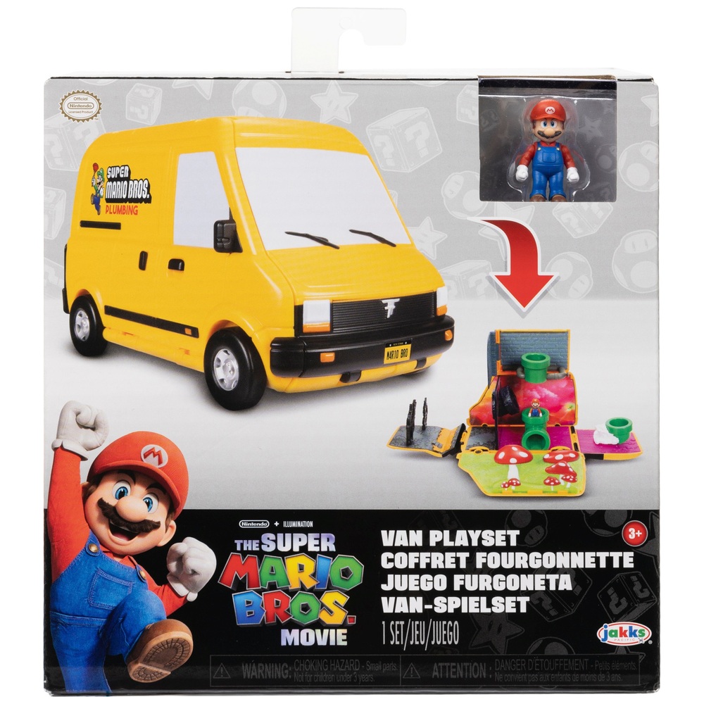 Nintendo Super Mario Movie Mini Van Spielset