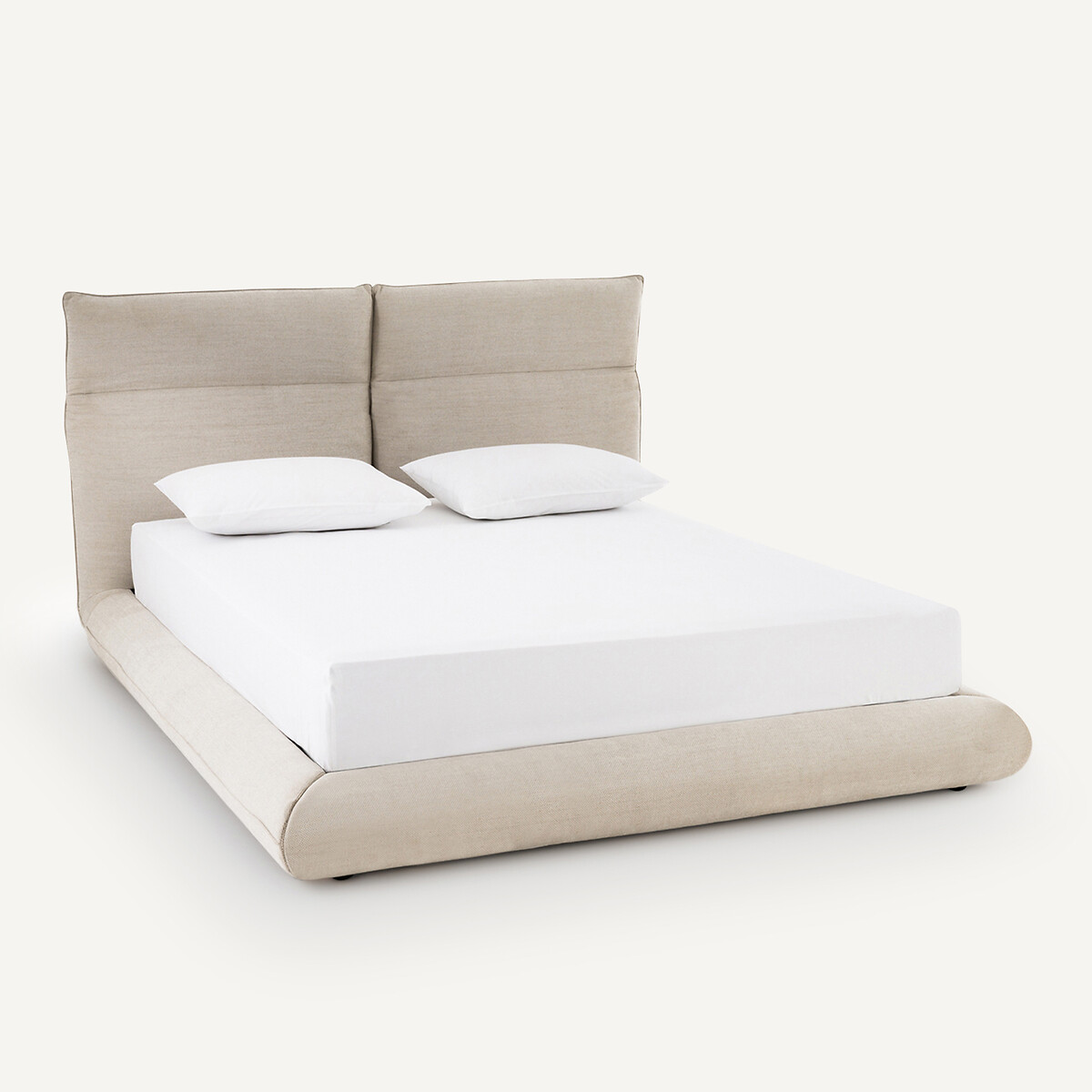AM.PM<br>Cama com estrado de ripas e cabeceira ajustável, Paol