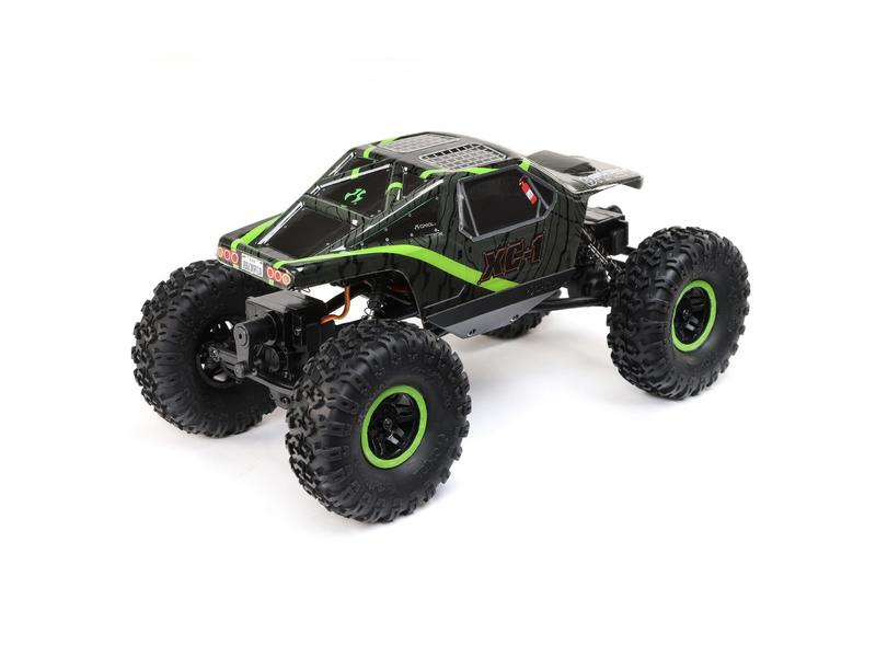 Axial Rock Crawler AX24 XC-1 4WS, Grün, RTR, 1:24 Mini Crawler mit Allrad Lenkung