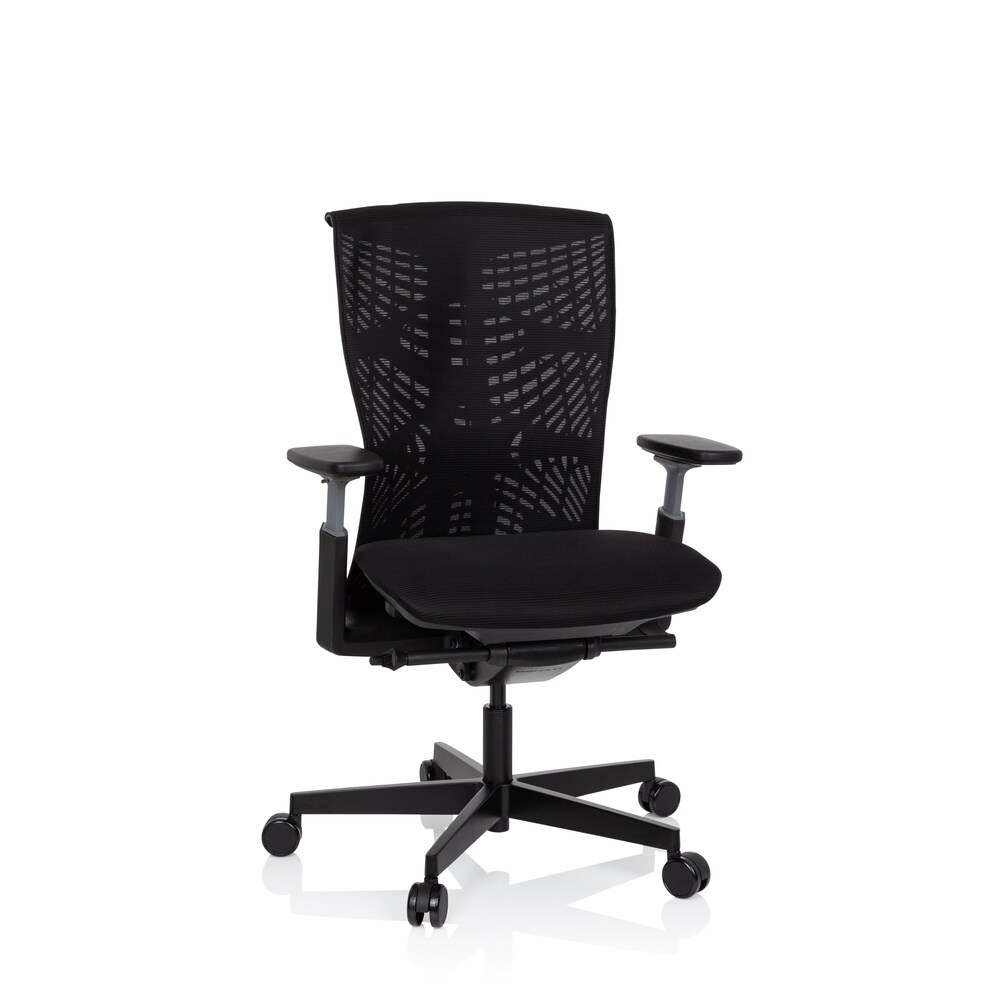 Profi Bürostuhl SKOPE Netzstoff mit Armlehnen (höhenverstellbar) hjh OFFICE