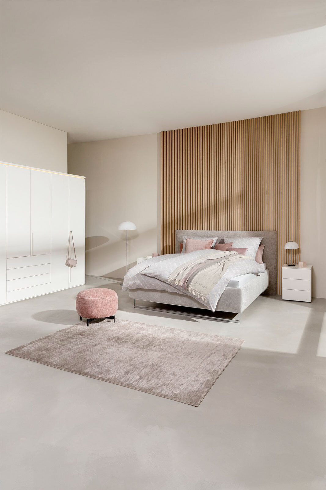 JOOP! Webteppich SOFT 200 x 300 cm taupe