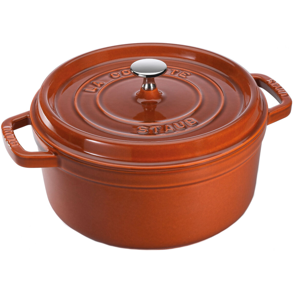 La Cocotte Rund Gryte Kanel 24 cm 3,8 l