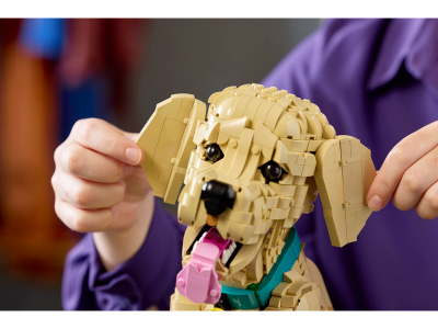 LEGO Golden retriever puppy (11384)