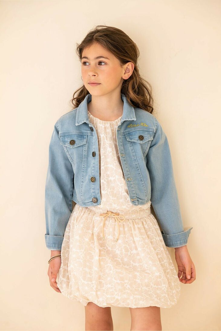 LIKE FLO blauwe like flo spijkerjas ls denim jacket