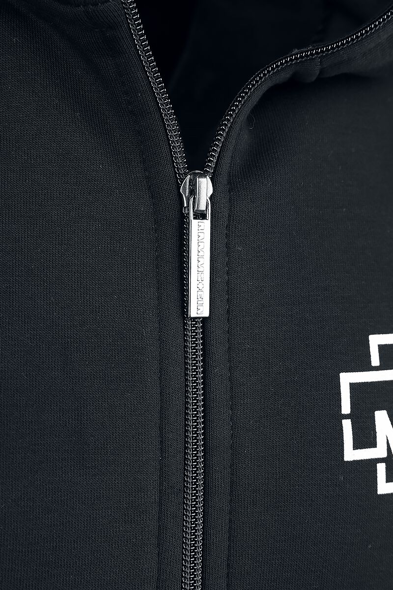 United States | Rammstein Sweat-shirt zippé à capuche