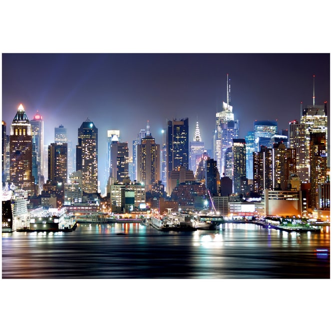 Aluminium Effekt Puzzle - New York - 1000 Teile