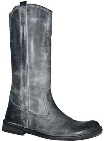 Piedro - 66016N - Laarzen - Zwart White Washed - Leer