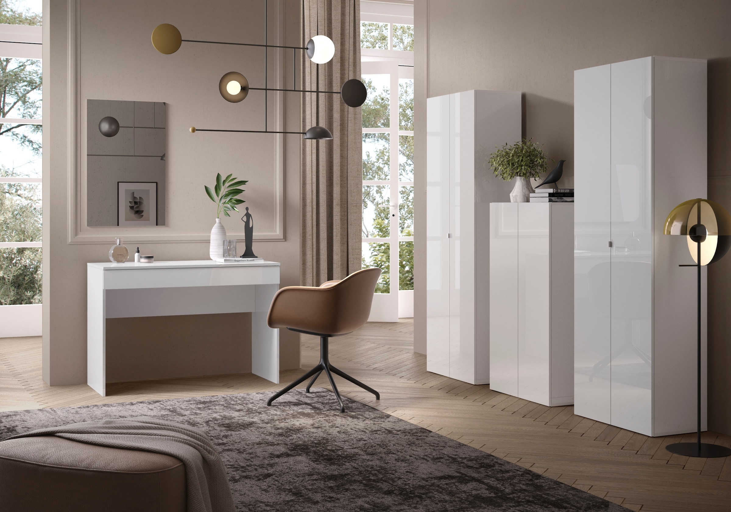 INOSIGN Aktenschrank »Basic, Mehrzweckschrank mit 2 Türen (innen 2 Einlegeböden),« Büroschrank in verschiedenen Farben, B 63 x H 114 cm