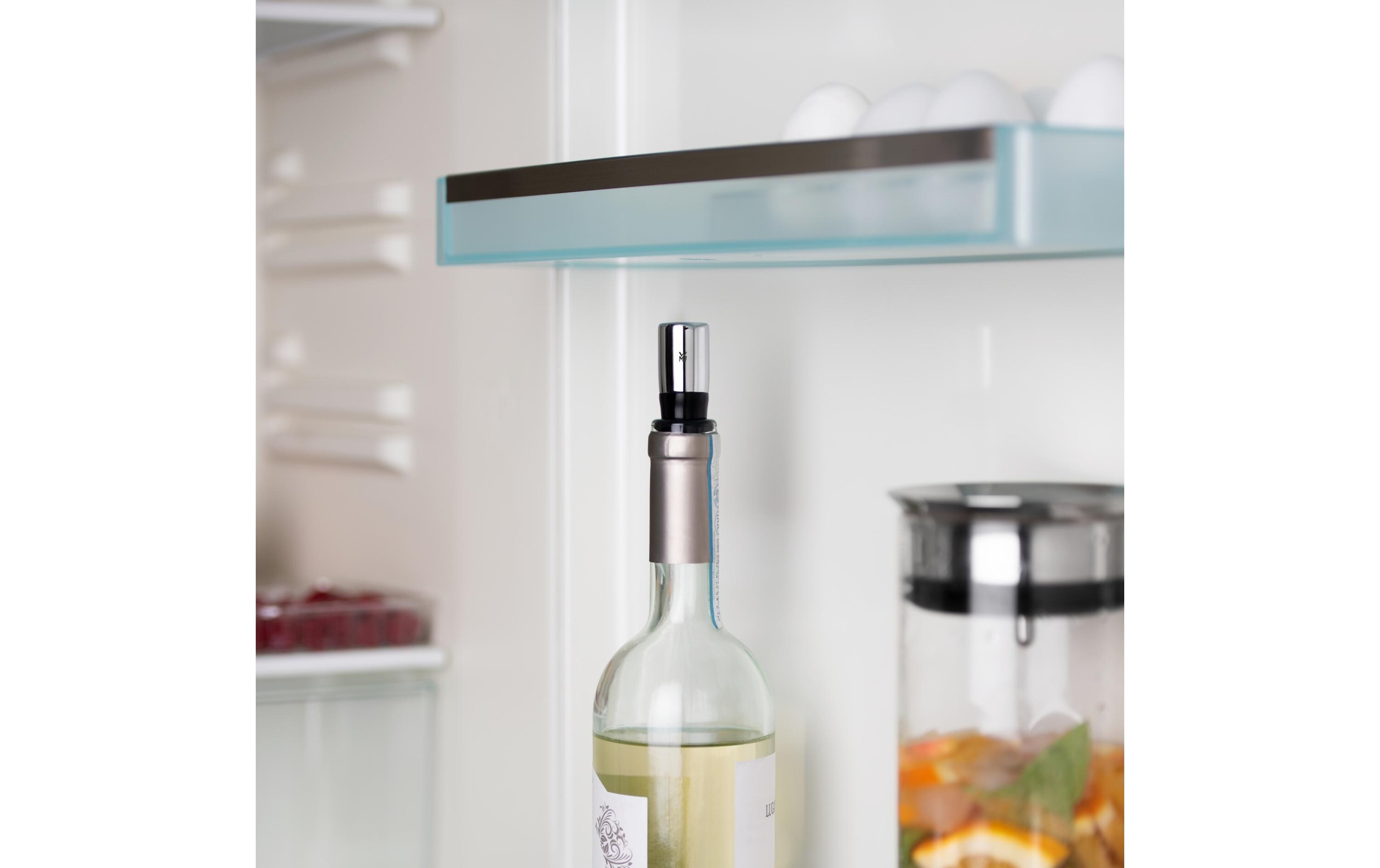 Weinflaschenverschluss Vino Schwarz/SilberAccessoire für Weinliebhaber
