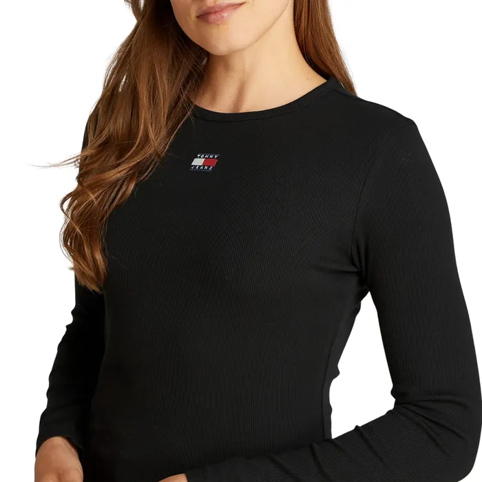 Tommy Hilfiger Slim Badge Longsleeve Shirt Dames