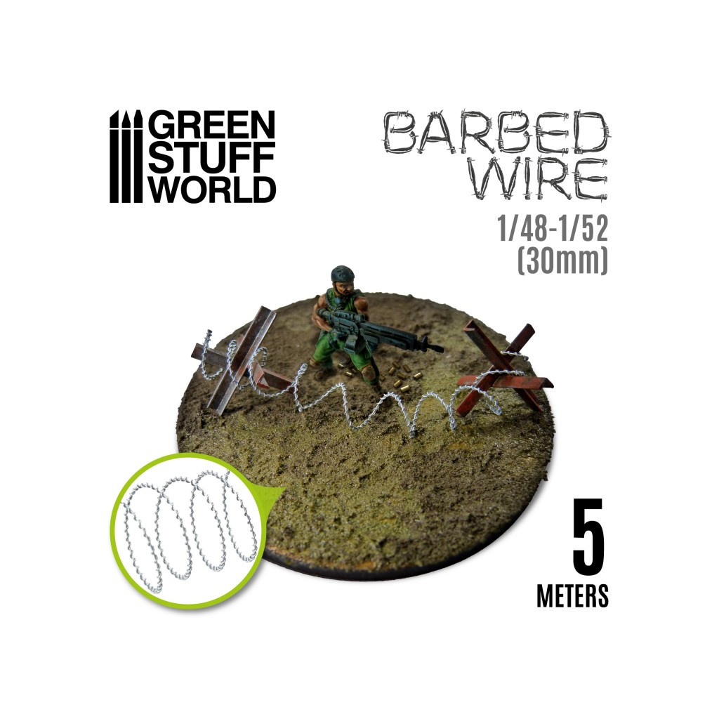 Fil Barbelé - 1/48-1/52 (30mm)
