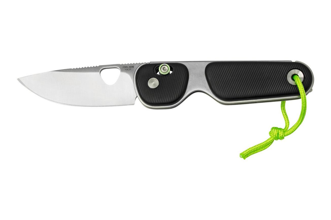 The James Brand The Redstone, Black   Stainless Straight, JAKN118166-00 zakmes
