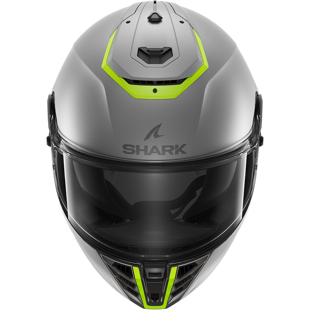 Shark - Casque Spartan RS Blank SP Gris Mat / Jaune