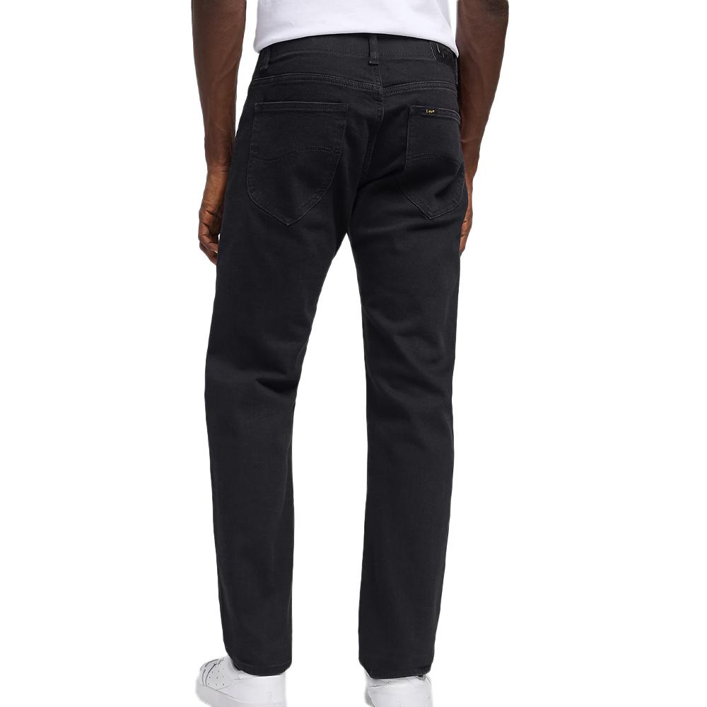 Lee Jean Straight Fit Noir Homme Lee L72BTNRM