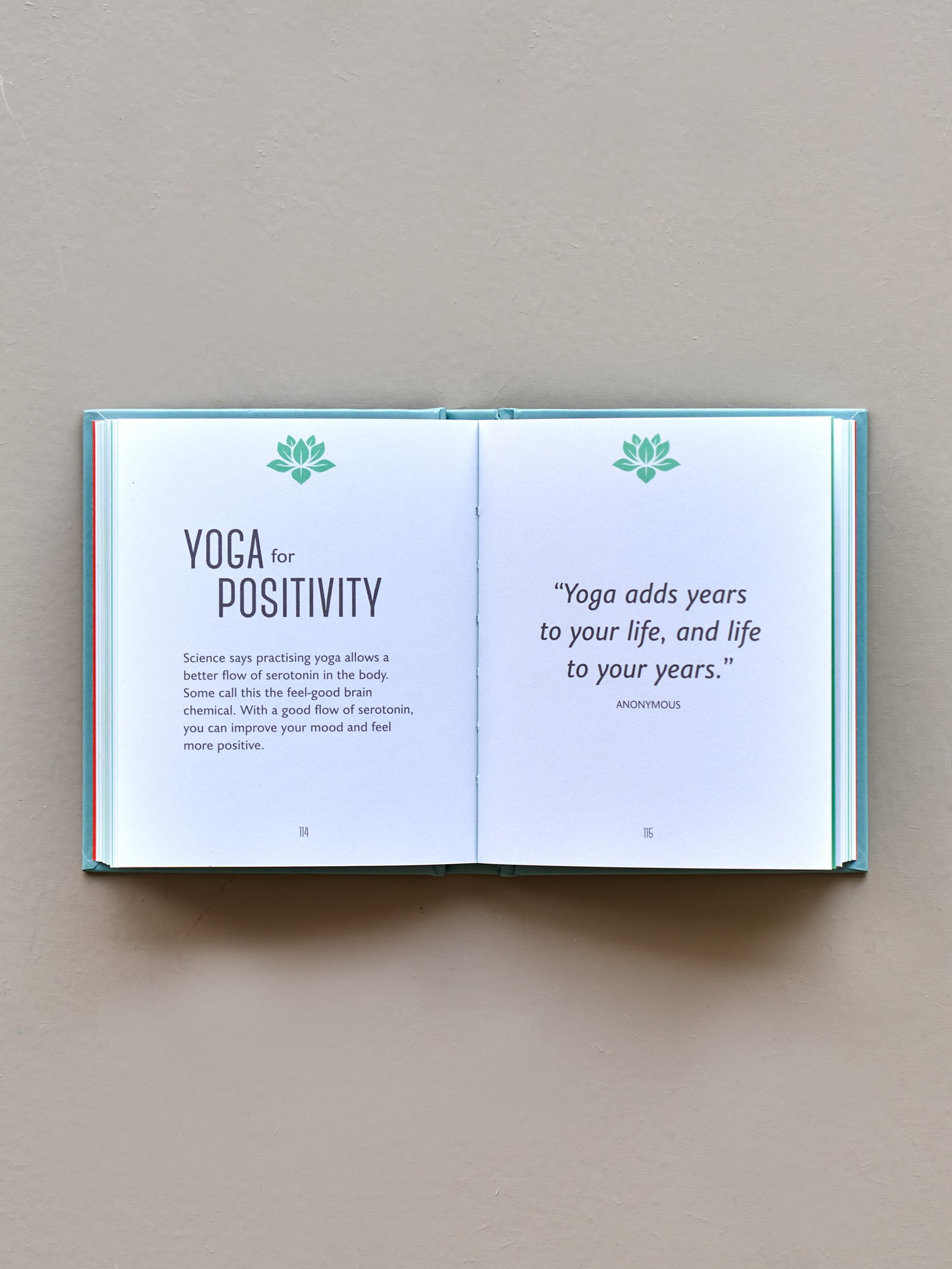 The Little Book of Yoga | Hardcover. Engelsk. 12 x 1,8 x 14,5 cm. 192 sider. | Electric Blue | New Mags