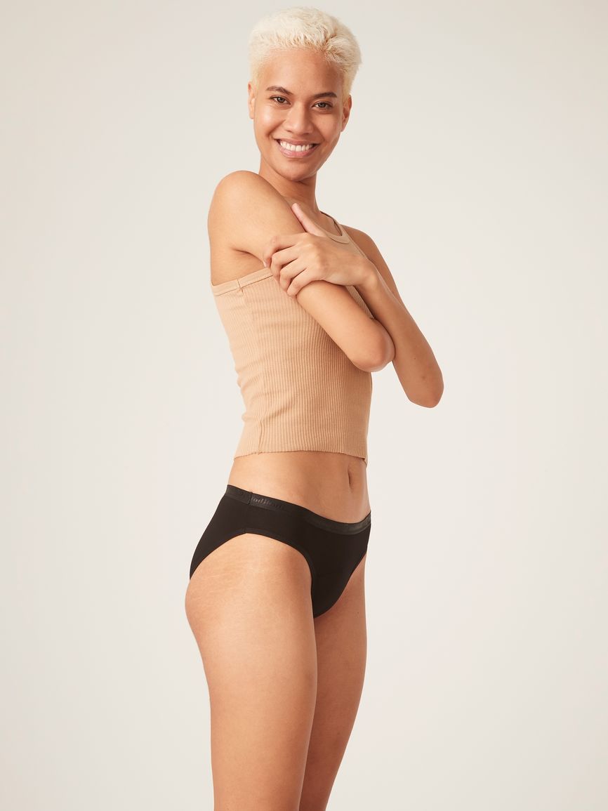 Modibodi Classic Bikini Moderate-Heavy menstruse sort M 1 stk