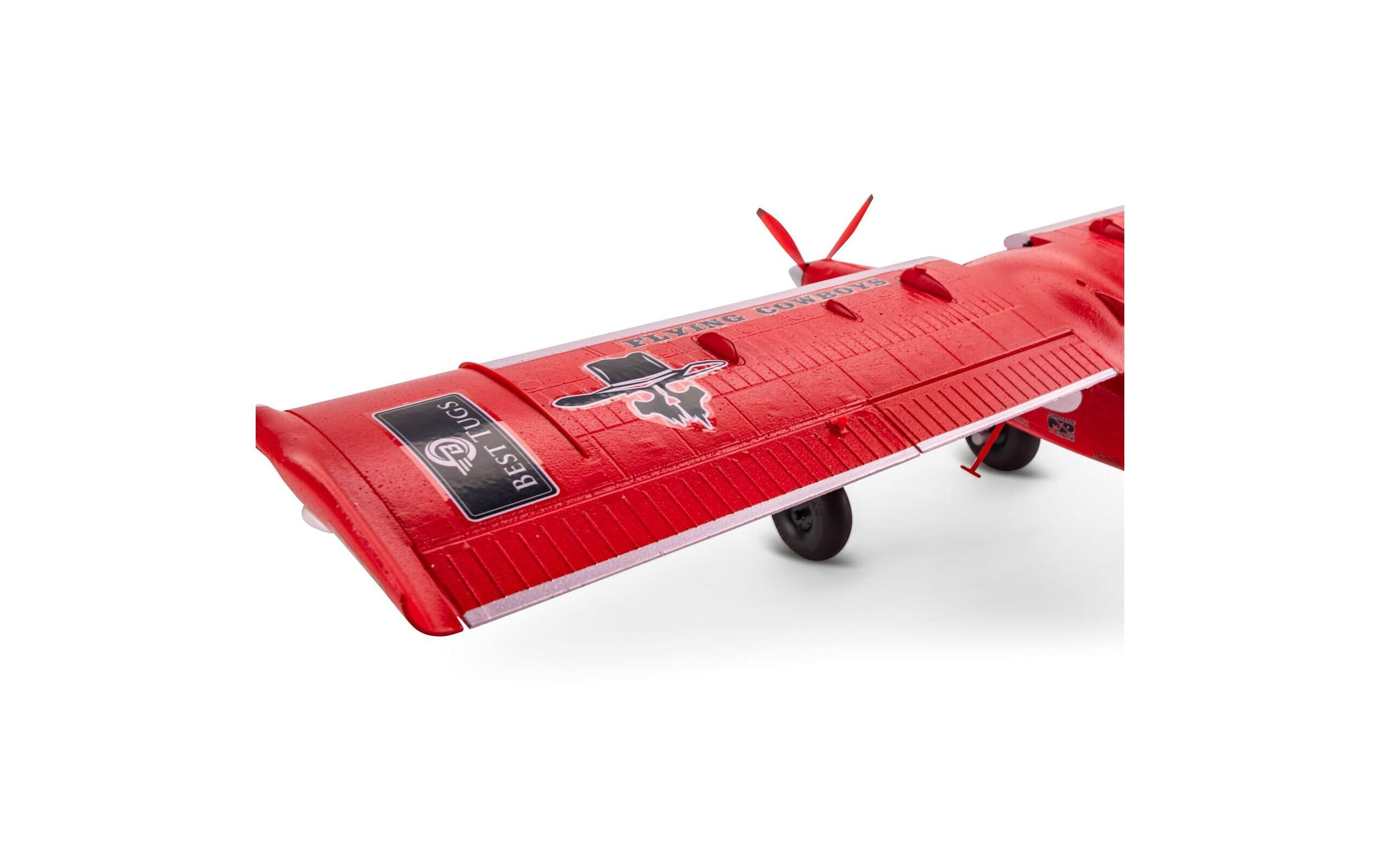 Motorflugzeug Micro DRACO 800 mm AS3X & SAFE, BNF Basic<br>Draco STOL Flugmodell im UMX Format