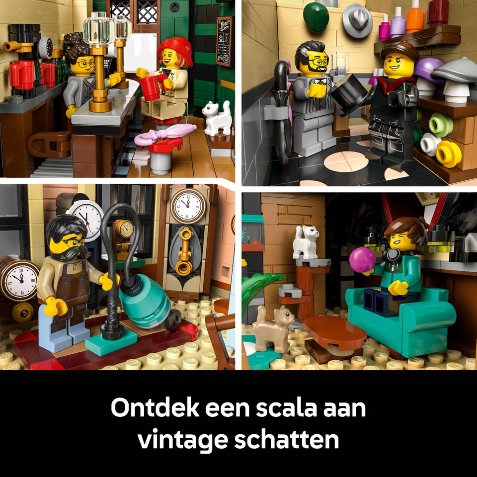 LEGO Icons hoekpand in tudorstijl 10350