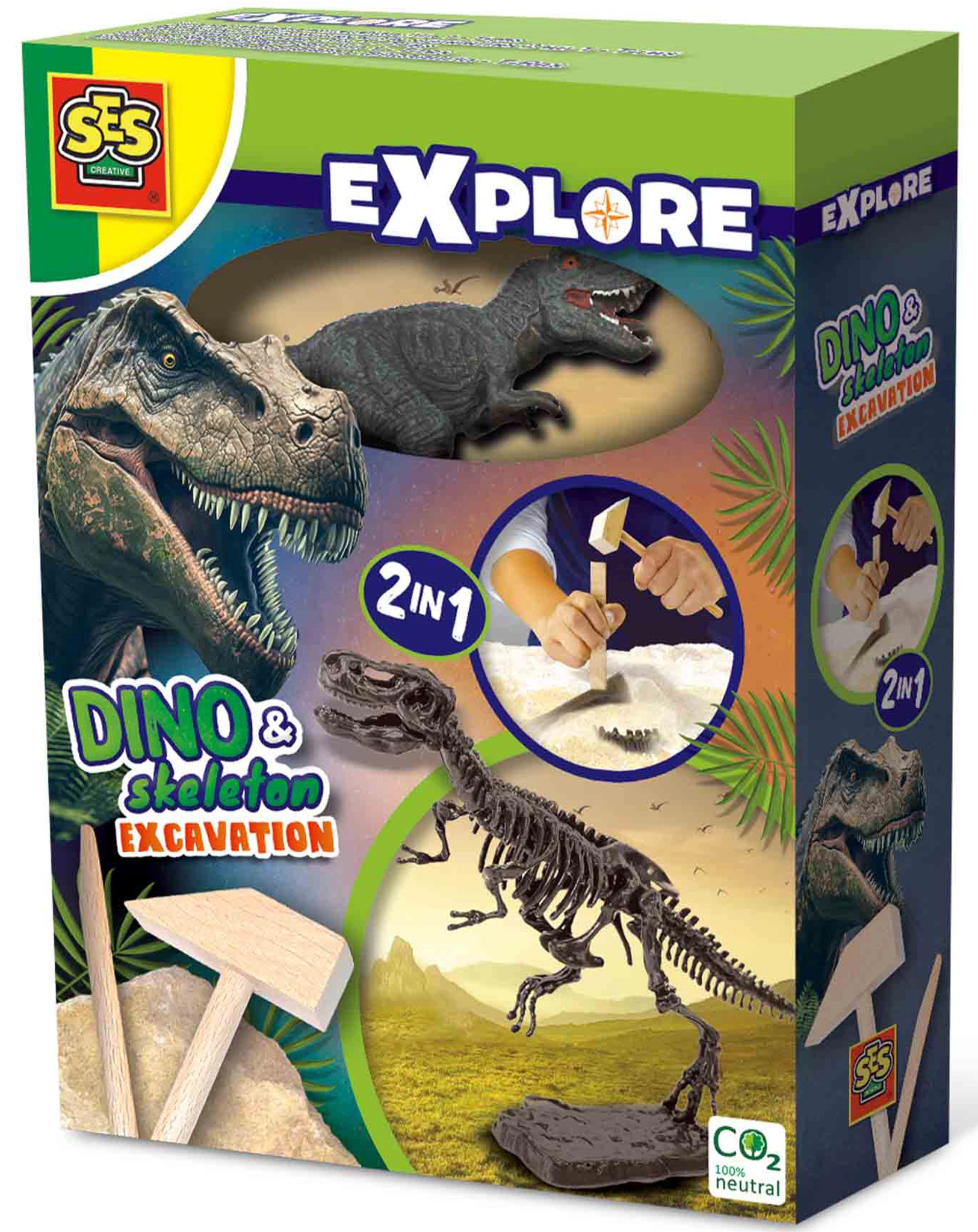 Ausgrabungsset EXPLORE - 2-in-1  T-REX