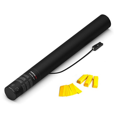 Magic FX EC03YL Electric Confetti Cannon 50cm geel