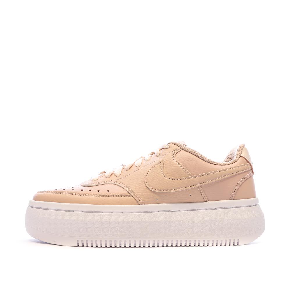 Nike Baskets Rose Femme Nike Nike Court Vision Alta