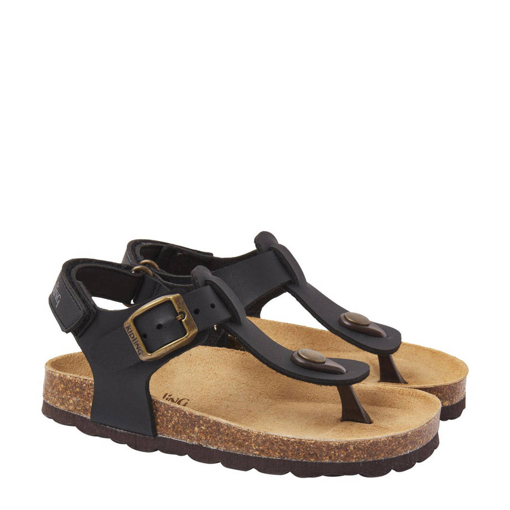 Kipling Juan 3sandalen zwart