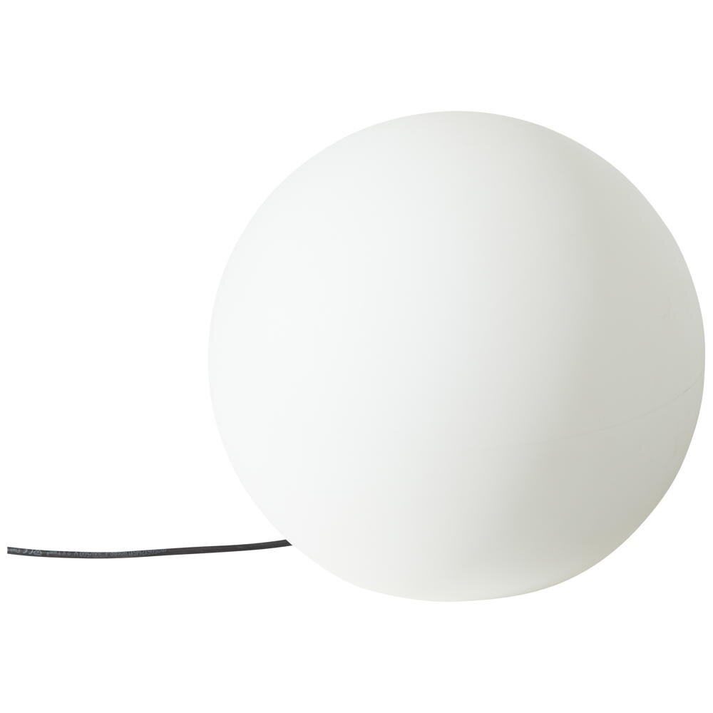 Tuinbol in wit E27 IP44 450mm
