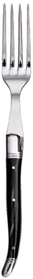 Laguiole Chateau Laguiole steakgaffel Sort