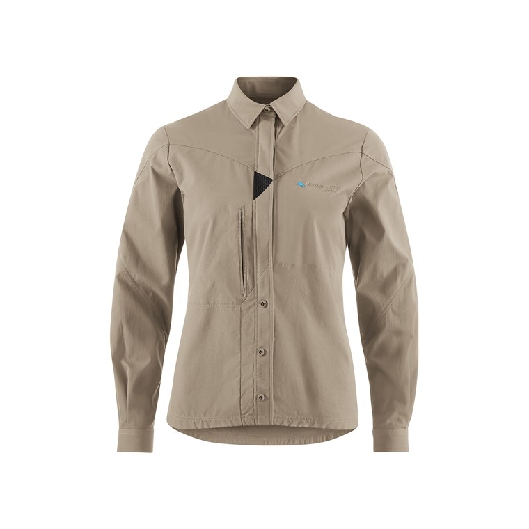 Klättermusen Garm LS Shirt W's Silver Green
