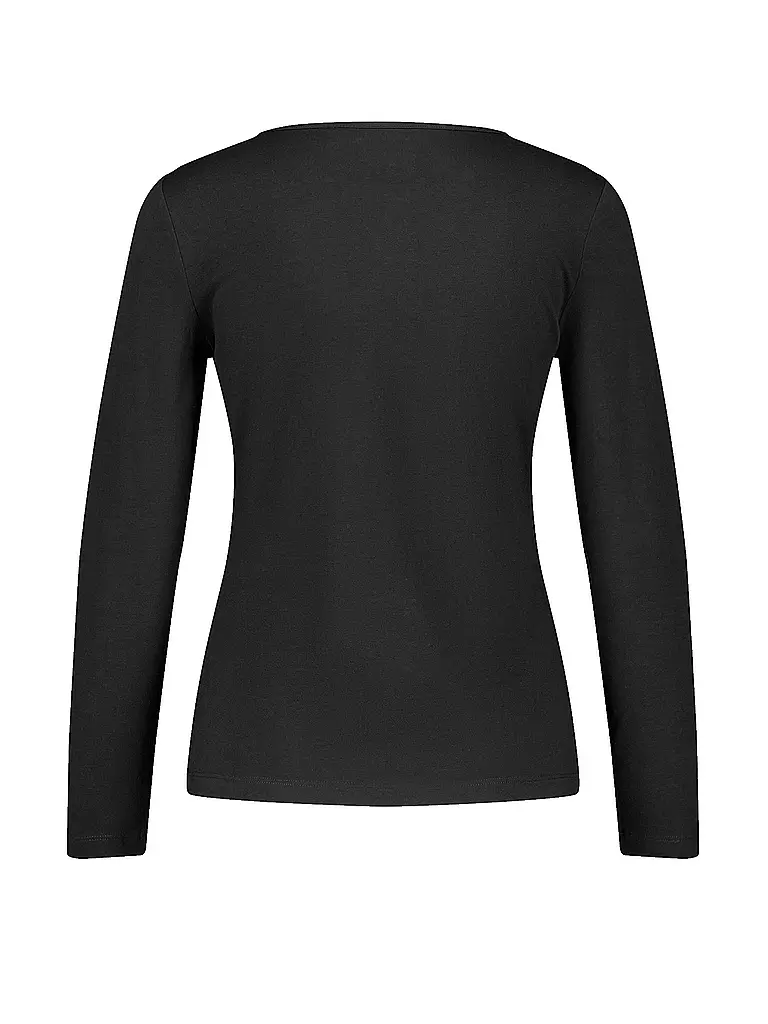 GERRY WEBER Langarmshirt schwarz