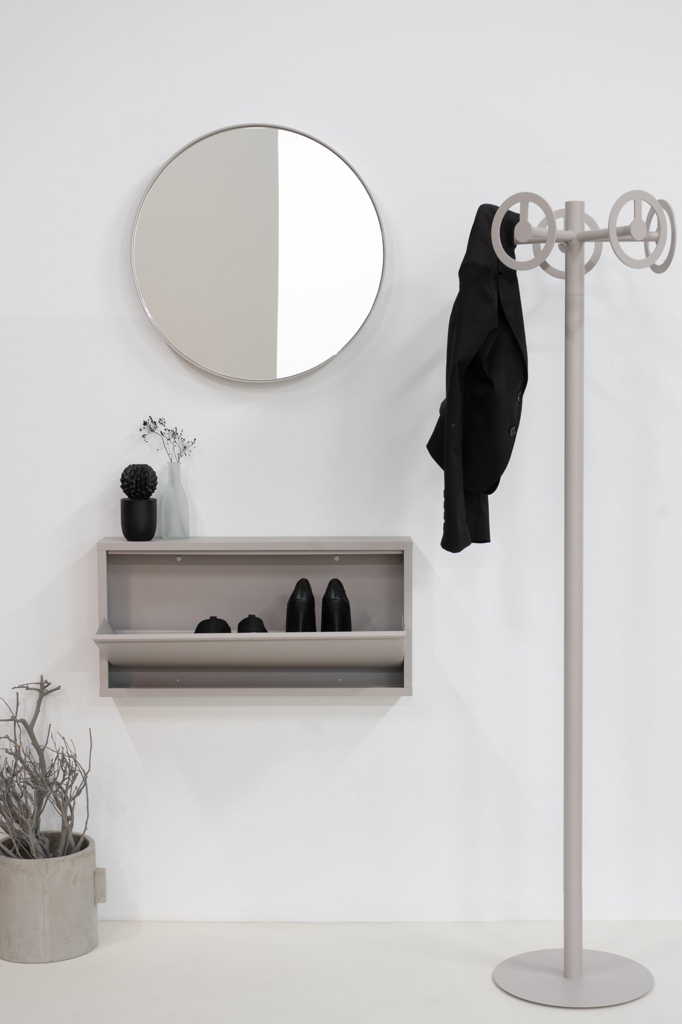 Spinder Design Billy 1 Schoenenkast - Silky Taupe