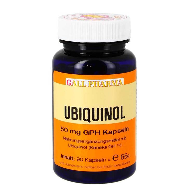 Ubiquinol 50 mg GPH Kapseln, 90 St