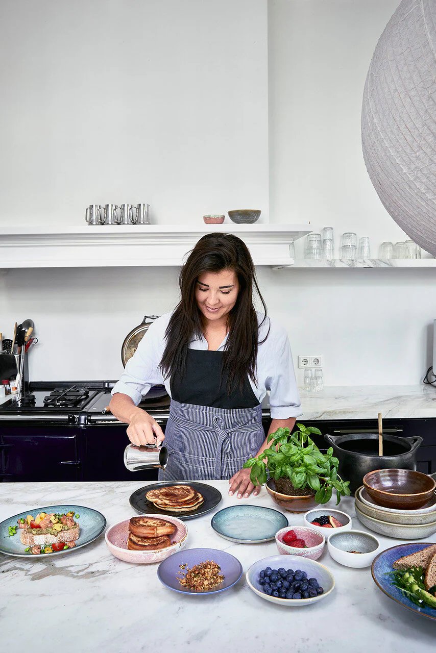 HKliving  Chef ceramics dessertskål - Rustic Pink