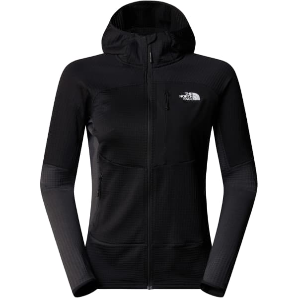 Veste polaire ski rando THE NORTH FACE W STORMGAP POWERGRID HOODIE TNF BLACK-ASPHALT GREY