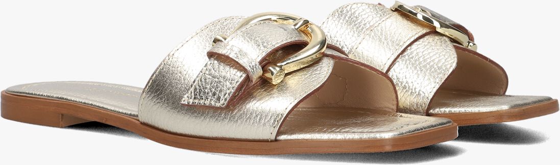 gouden stefano lauran slippers 23100