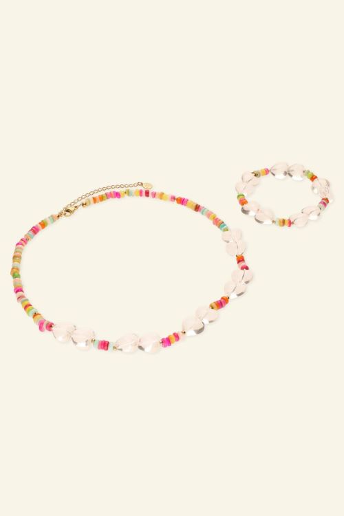 Kindergiftbox hartjes ketting & armband