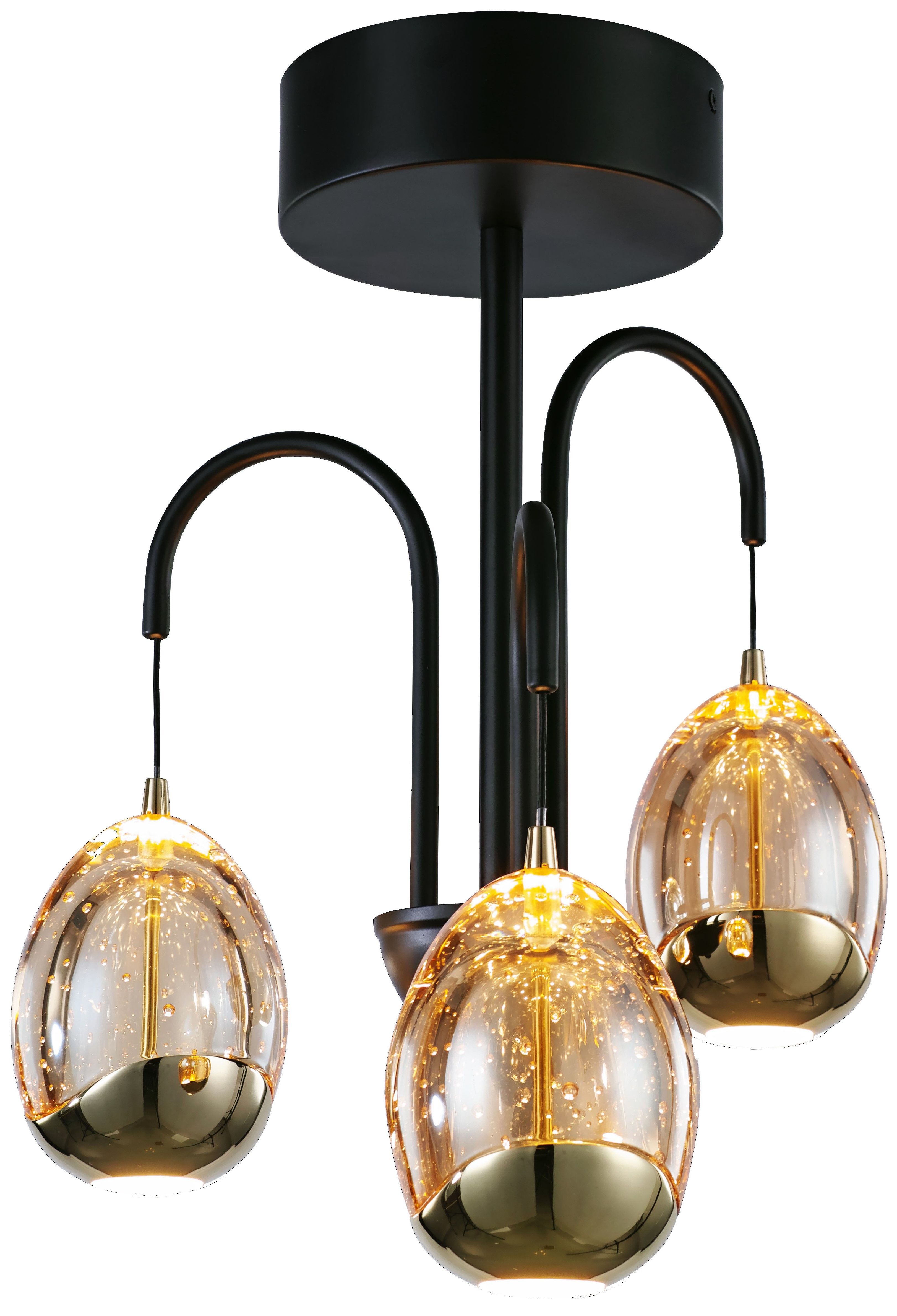 Plafondlamp Golden egg ⌀15  x H40 cm