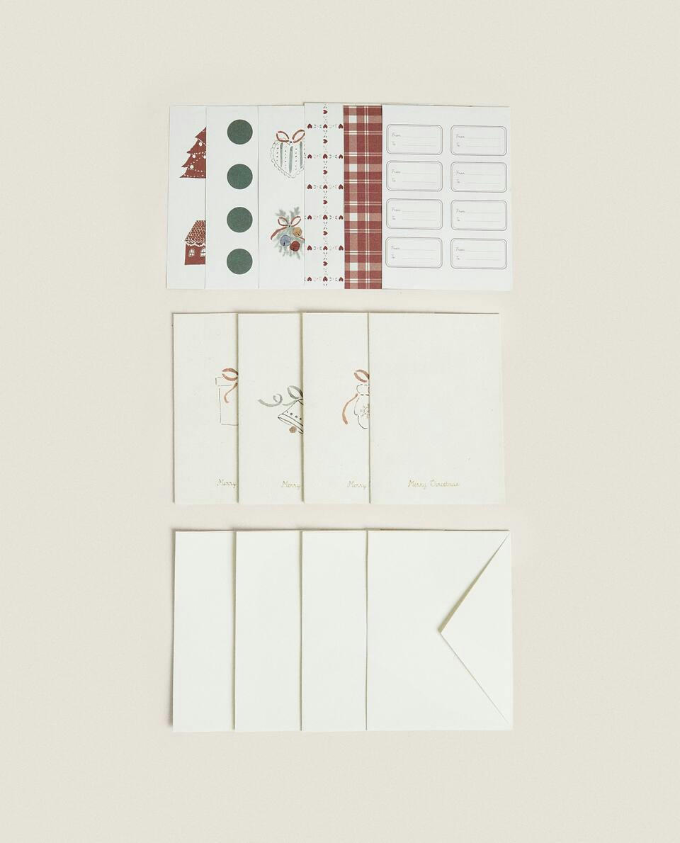 KIT DE CARTÕES DE NATAL INFANTIS