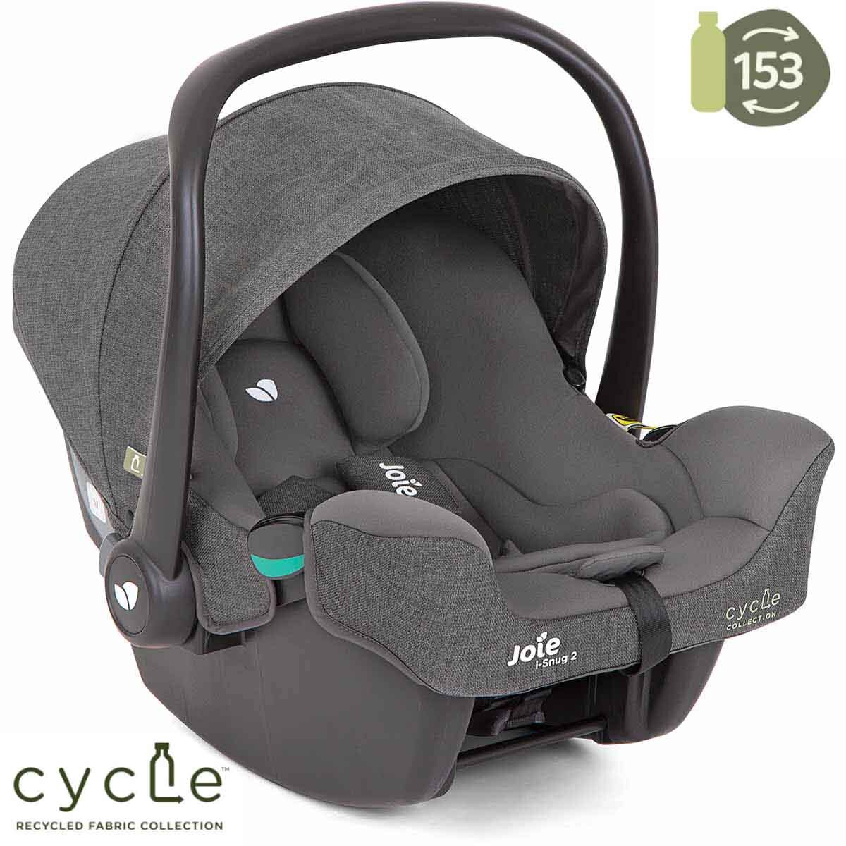 Joie Joie Kombikinderwagen Honour inkl. Babyschale i-Snug 2 i-Size Shell Gray und Joie Select Befestigungsstation i-Base Encore