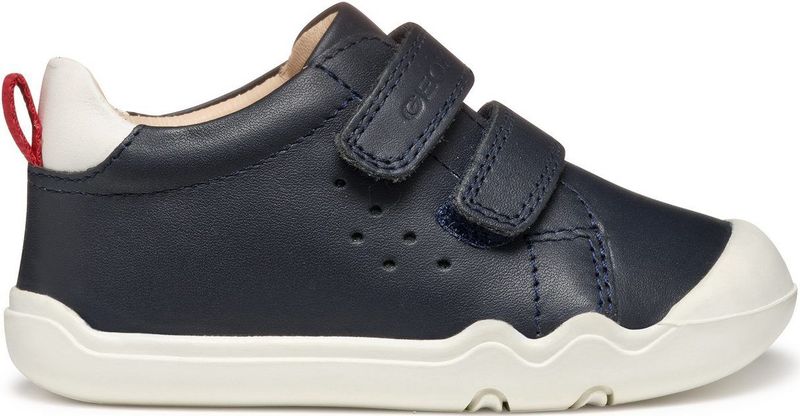 GEOX - STEPPIEUP BOY - Sneakers - Marineblauw - Leer